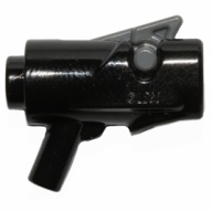 Lego zbraň, pistole, černá (34229 BLACK)